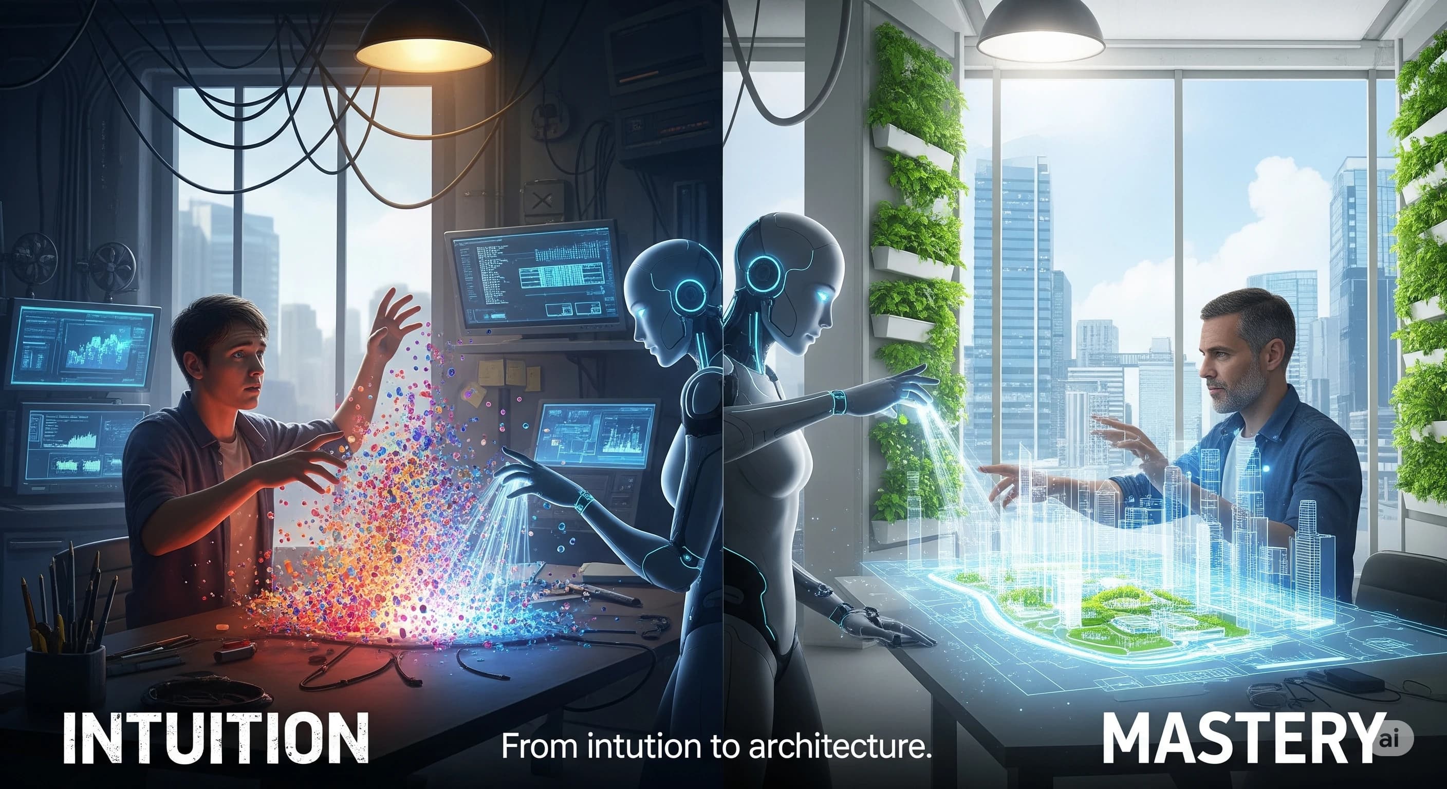 The 'Vibecoding to Virtuosity' Pathway
