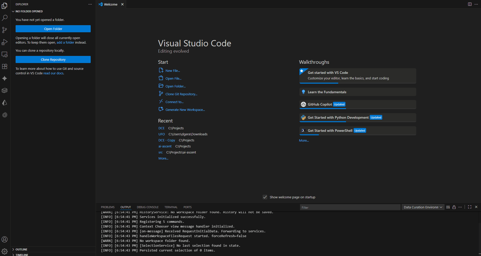 DCE Workflow Demonstration GIF